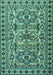 Persian Turquoise Traditional Rug, tr2346turq