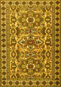 Persian Yellow Traditional Rug, tr2346yw