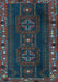 Machine Washable Persian Light Blue Traditional Rug, wshtr2347lblu