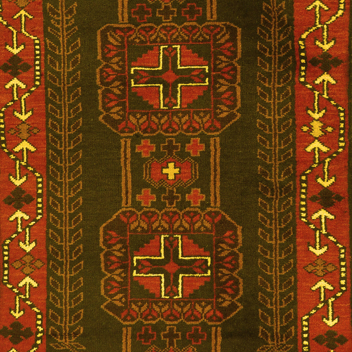 Persian Yellow Traditional Rug, tr2347yw