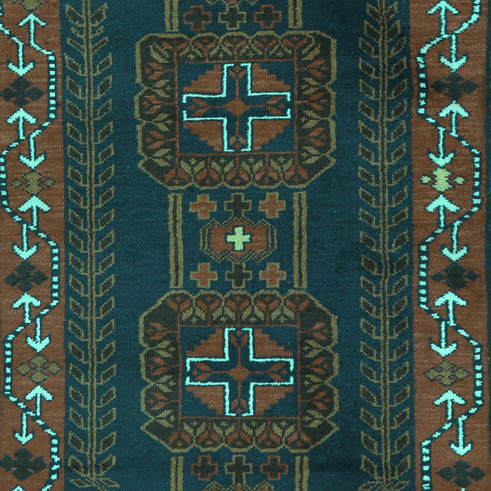 Persian Turquoise Traditional Rug, tr2347turq