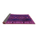 Sideview of Persian Purple Traditional Rug, tr2347pur