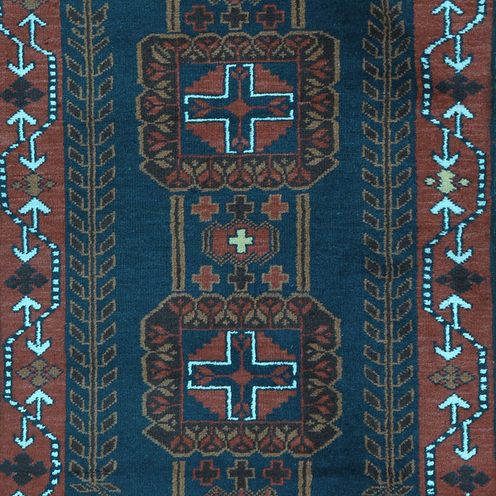 Persian Light Blue Traditional Rug, tr2347lblu