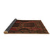 Sideview of Persian Brown Traditional Rug, tr2348brn