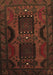 Machine Washable Persian Brown Traditional Rug, wshtr2348brn