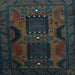 Square Persian Light Blue Traditional Rug, tr2348lblu