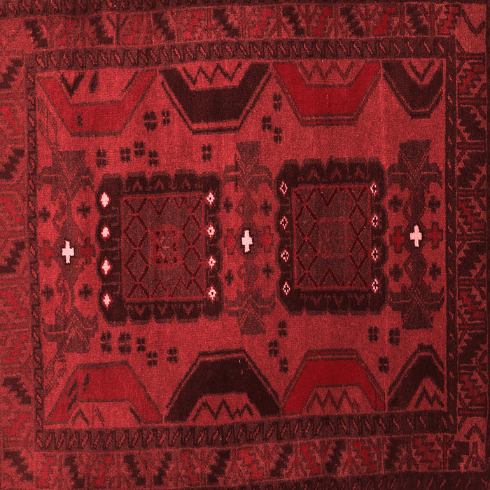 Machine Washable Persian Red Traditional Rug, wshtr2348red