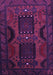 Persian Purple Traditional Rug, tr2348pur