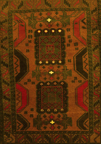 Persian Yellow Traditional Rug, tr2348yw