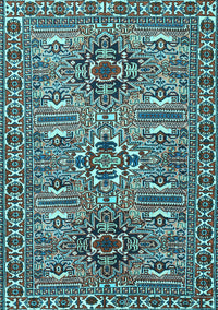 Persian Light Blue Traditional Rug, tr2349lblu