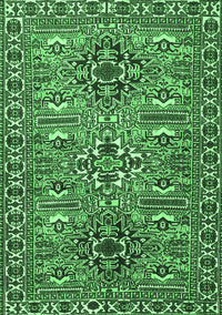 Persian Emerald Green Traditional Rug, tr2349emgrn