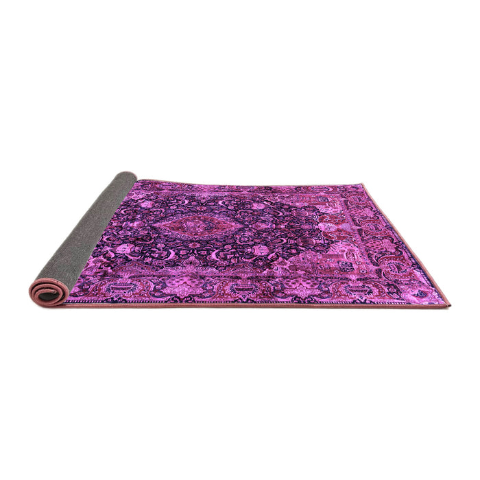 Sideview of Persian Purple Traditional Rug, tr234pur