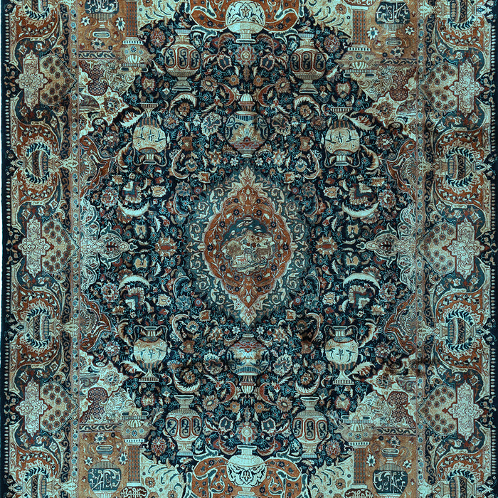 Persian Light Blue Traditional Rug, tr234lblu
