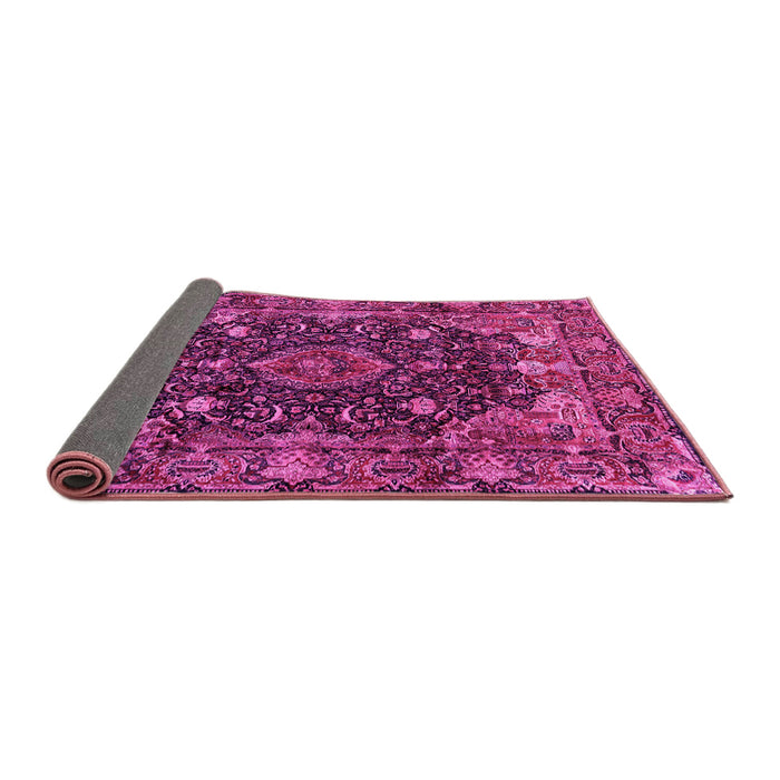 Sideview of Persian Pink Traditional Rug, tr234pnk