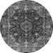 Square Persian Gray Traditional Rug, tr234gry