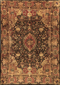 Persian Brown Traditional Rug, tr234brn