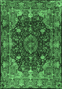 Persian Emerald Green Traditional Rug, tr234emgrn
