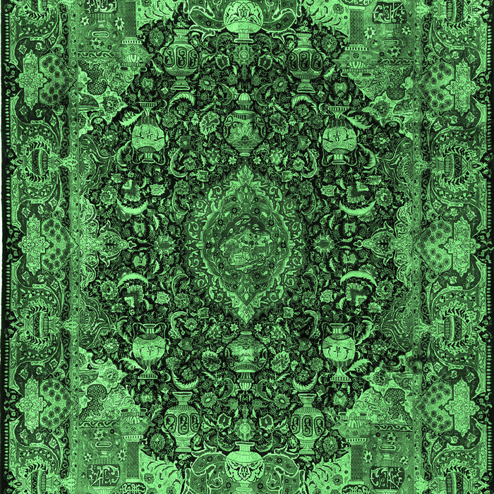 Persian Emerald Green Traditional Rug, tr234emgrn