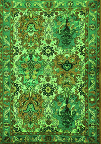 Persian Green Traditional Rug, tr2350grn