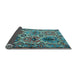 Sideview of Persian Light Blue Traditional Rug, tr2350lblu