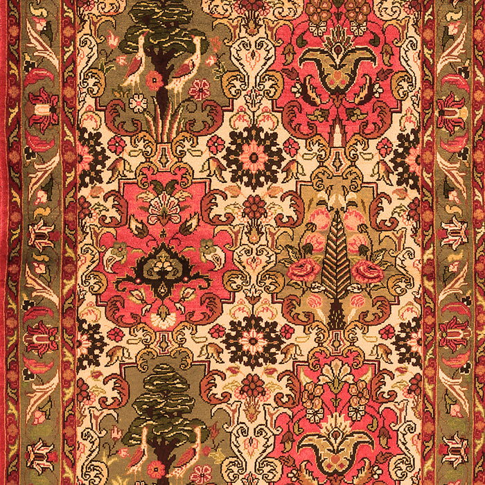 Persian Orange Traditional Rug, tr2350org