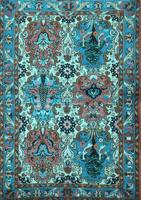 Persian Light Blue Traditional Rug, tr2350lblu