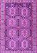 Machine Washable Persian Purple Traditional Area Rugs, wshtr2351pur