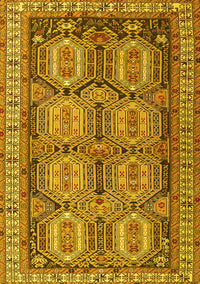 Persian Yellow Traditional Rug, tr2351yw