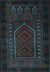 Persian Light Blue Traditional Rug, tr2352lblu
