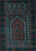 Persian Light Blue Traditional Rug, tr2352lblu
