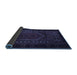 Sideview of Persian Blue Traditional Rug, tr2352blu