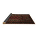 Sideview of Persian Brown Traditional Rug, tr2352brn
