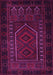 Machine Washable Persian Pink Traditional Rug, wshtr2352pnk