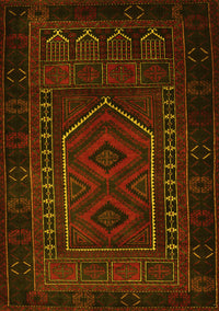 Persian Yellow Traditional Rug, tr2352yw