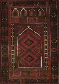 Persian Brown Traditional Rug, tr2352brn