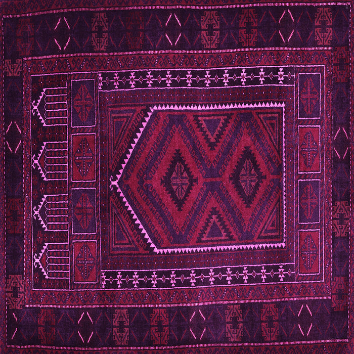 Square Persian Pink Traditional Rug, tr2352pnk