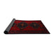 Sideview of Traditional Red Persian Rug, tr2353