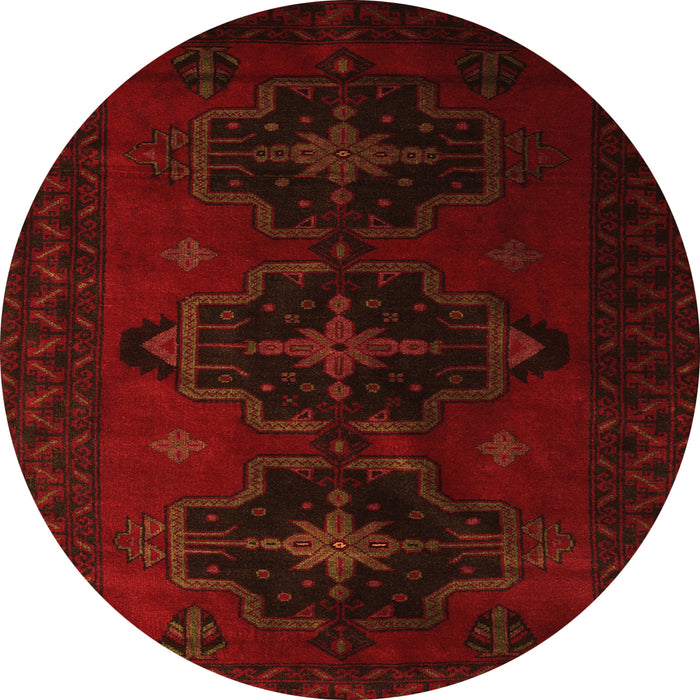 Machine Washable Persian Orange Traditional Area Rugs, wshtr2353org