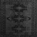 Serging Thickness of Persian Gray Traditional Rug, tr2353gry