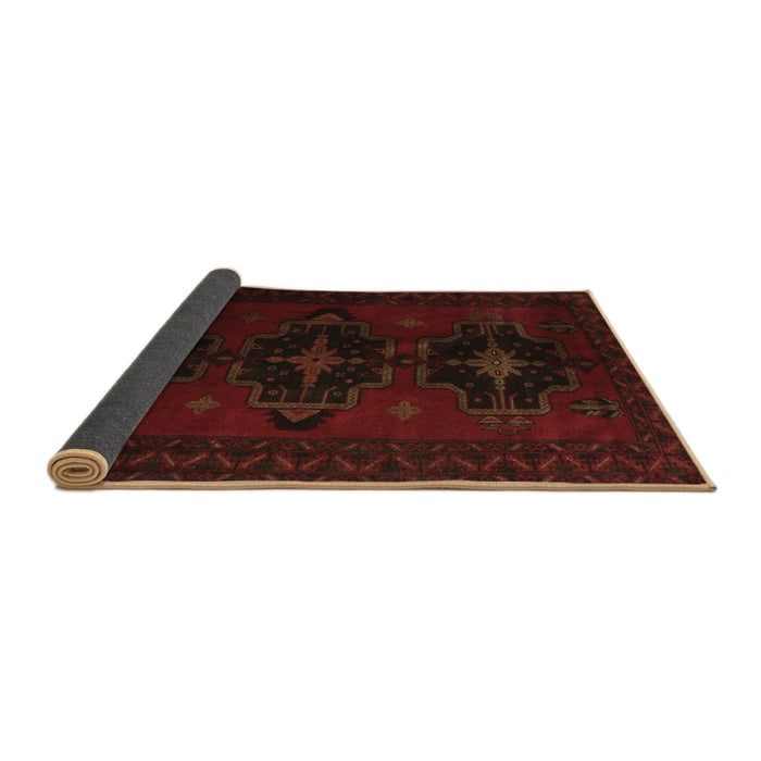 Sideview of Persian Brown Traditional Rug, tr2353brn