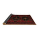 Sideview of Persian Brown Traditional Rug, tr2353brn