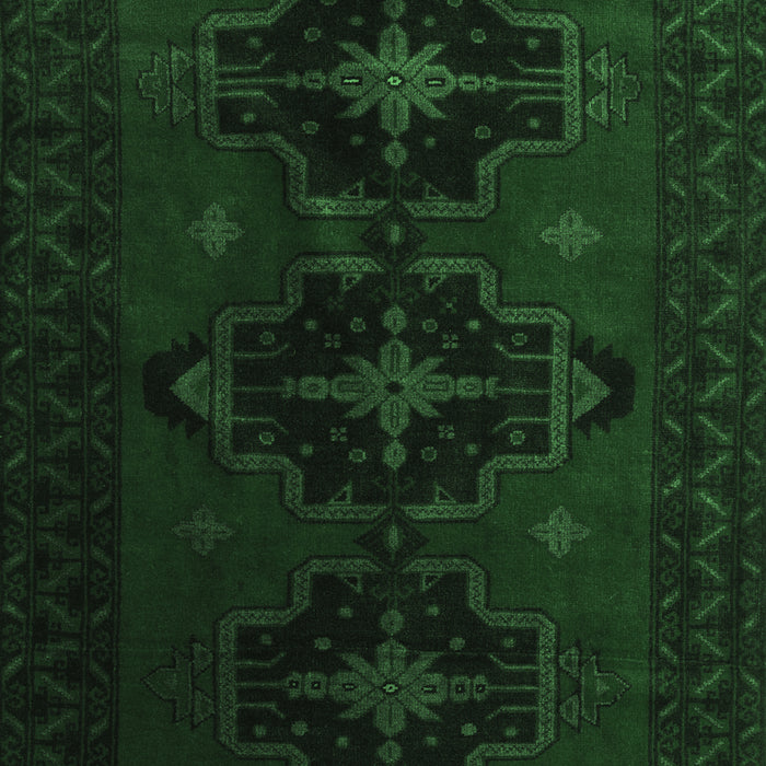 Machine Washable Persian Emerald Green Traditional Area Rugs, wshtr2353emgrn