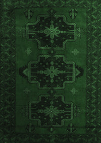 Persian Emerald Green Traditional Rug, tr2353emgrn