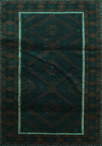 Persian Turquoise Traditional Rug, tr2354turq