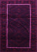 Machine Washable Persian Pink Traditional Rug, wshtr2354pnk