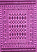 Machine Washable Persian Pink Traditional Rug, wshtr2355pnk