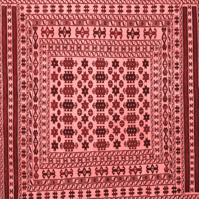 Machine Washable Persian Red Traditional Rug, wshtr2355red