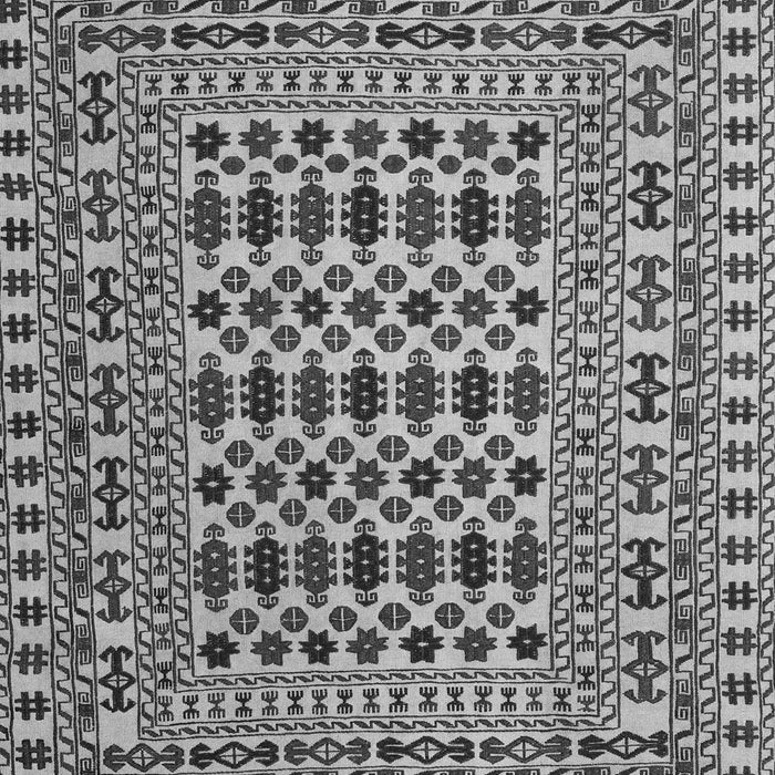 Serging Thickness of Machine Washable Persian Gray Traditional Rug, wshtr2355gry