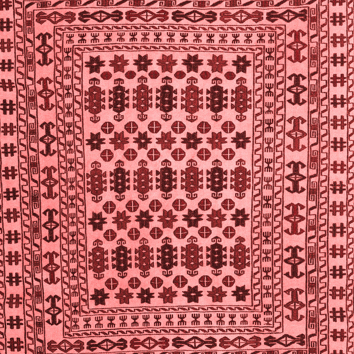 Machine Washable Persian Red Traditional Rug, wshtr2355red