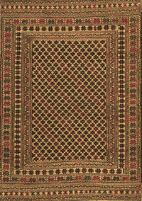 Southwestern Brown Country Rug, tr2356brn